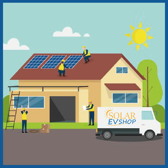 Installatiematerialen voor zonnepanelen